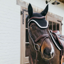 Kentucky Wellington with Plaited Cord Fly Veil Full - Black