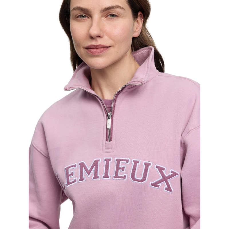 LeMieux Kelsie Quarter Neck Sweat - Fondant-3