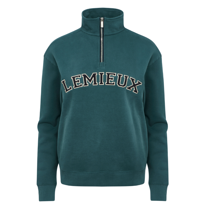 LeMieux Kelsie Quarter Neck Sweat - Jungle