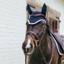 Kentucky Wellington with Plaited Cord Fly Veil Full - Navy