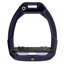 Flex-On Safe-On Inclined Ultra-Grip Stirrups - Navy/Black/Light Blue