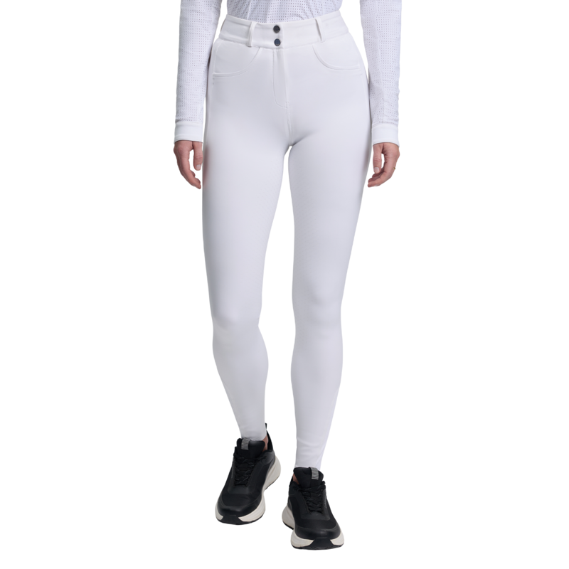 LeMieux Cami Sculpt Full Seat Breeches - White-1