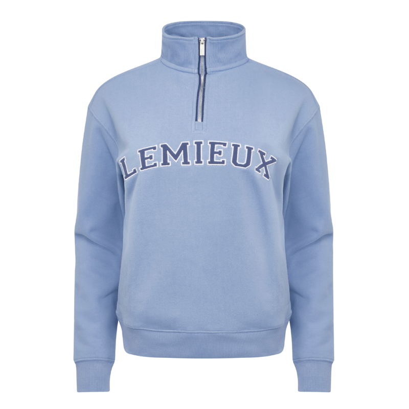 LeMieux Kelsie Quarter Neck Sweat - Powder Blue