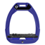 Flex-On Safe-On Inclined Ultra-Grip Stirrups - Blue/Black/Blue