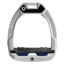 Flex-On Safe-On Inclined Ultra-Grip Stirrups - Grey/Black/Navy