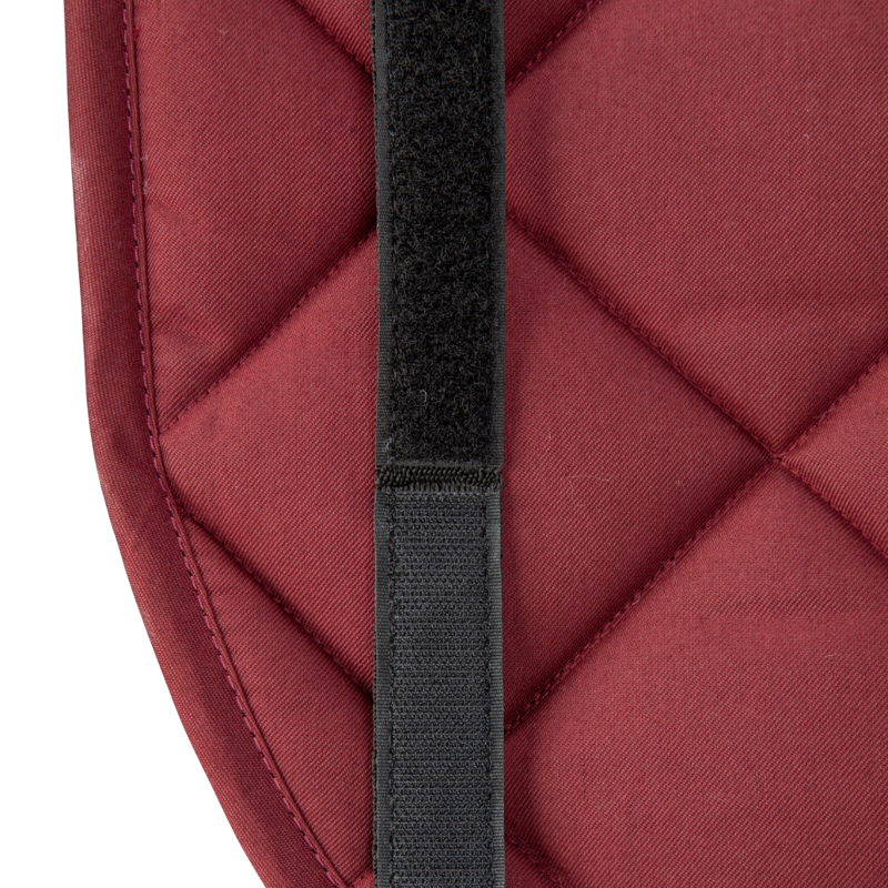 Shires ARMA Comfort Lite Saddlecloth - Black Cherry-2