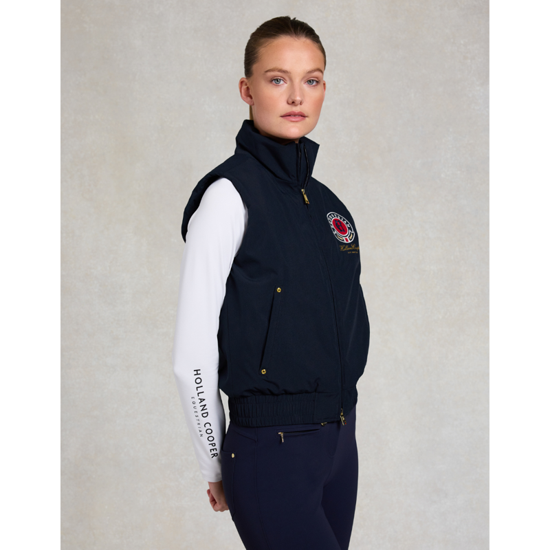 Holland Cooper Chiltern Team Gilet - Ink Navy-1