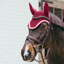 Kentucky Wellington with Plaited Cord Fly Veil Full - Bordeaux