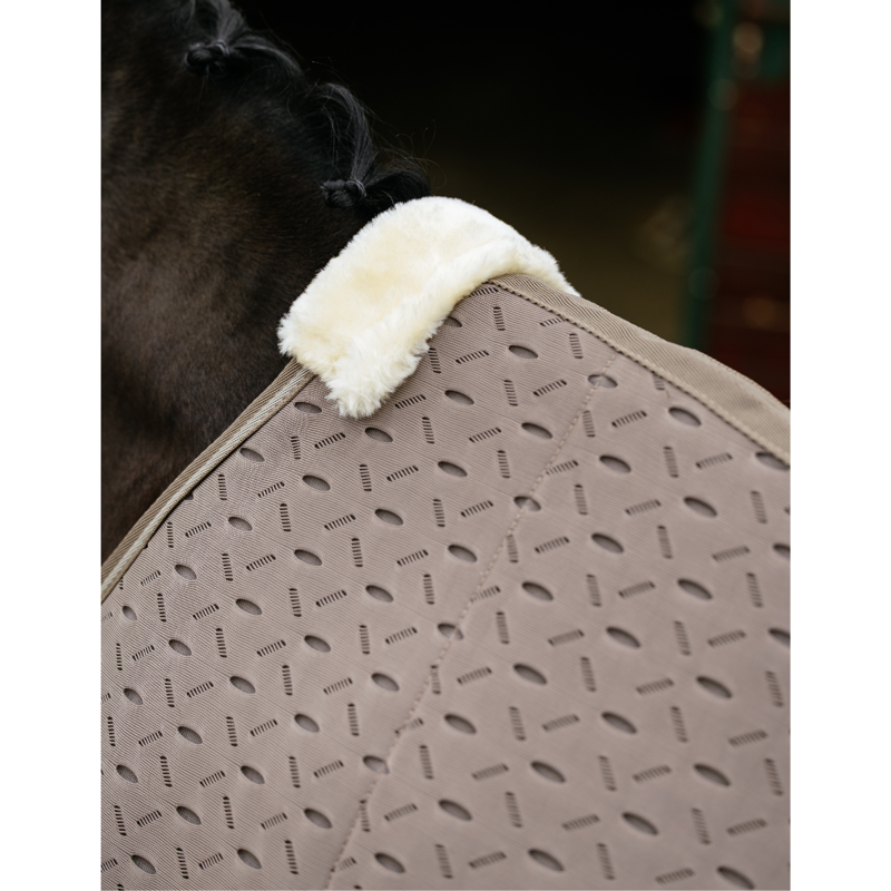 LeMieux Kudos 3D Mesh Travel Rug - Pecan-1