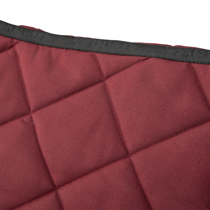 Shires ARMA Comfort Lite Saddlecloth - Black Cherry-4