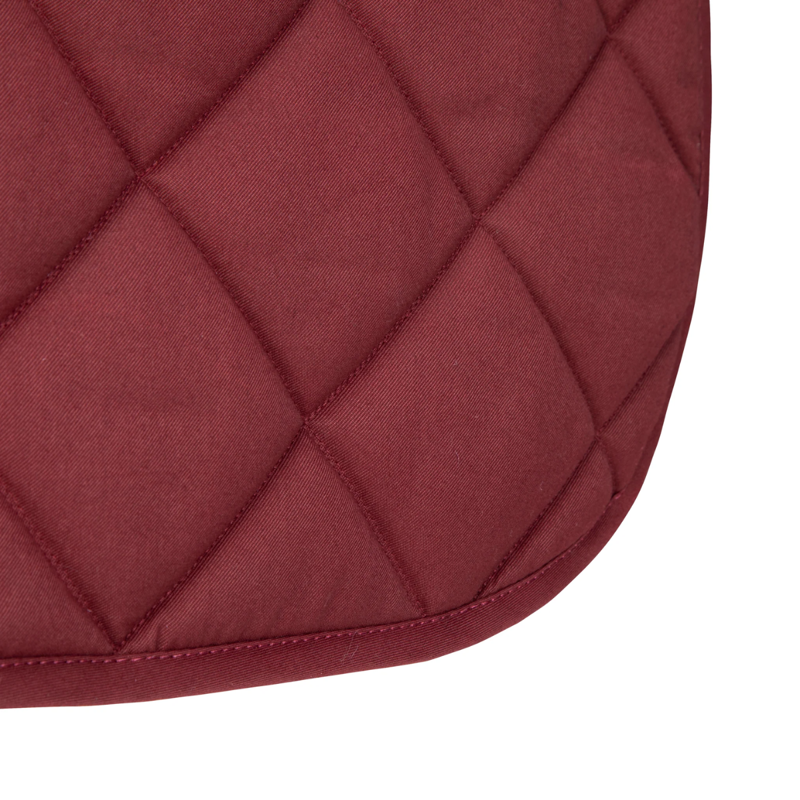 Shires ARMA Comfort Lite Saddlecloth - Black Cherry-6