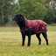 WeatherBeeta ComfiTec Premier Deluxe Waterproof Dog Coat - Burgundy/Navy