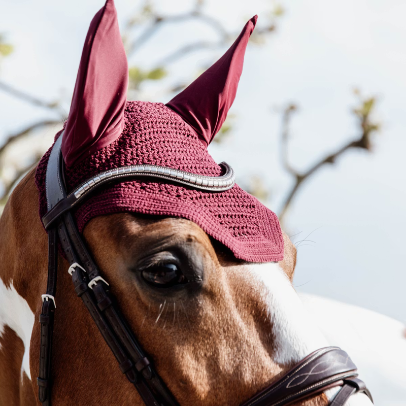 Kentucky Wellington Fly Veil Full - Bordeaux-1