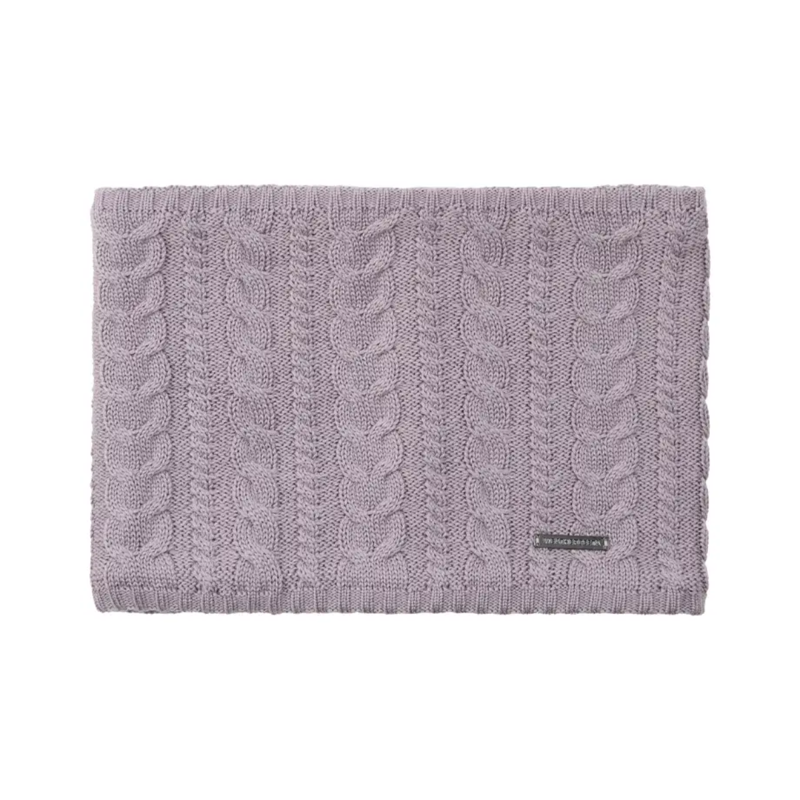 WeatherBeeta Cable Knit Snood - Dusty Mauve