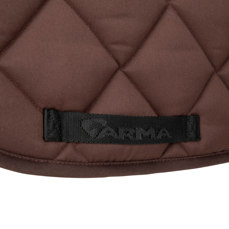 Shires ARMA Comfort Lite Saddlecloth - Brown-4
