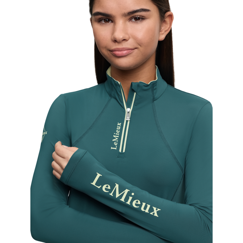 LeMieux Young Rider Classique Base Layer - Jungle-3