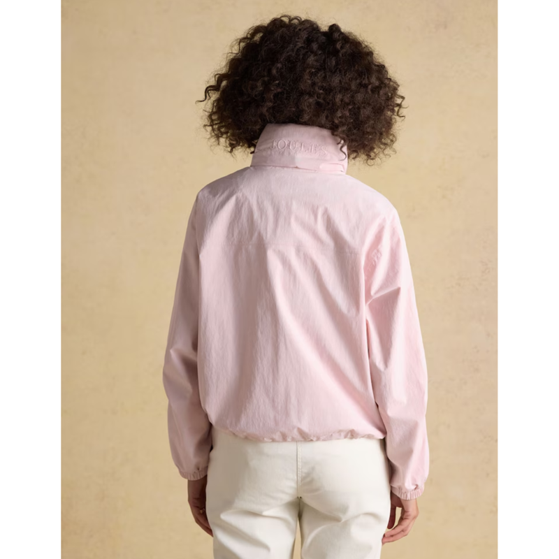 Joules Ladies Hove Waterproof Windbreaker Jacket - Pink-2