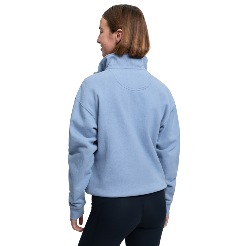 LeMieux Kelsie Quarter Neck Sweat - Powder Blue-2