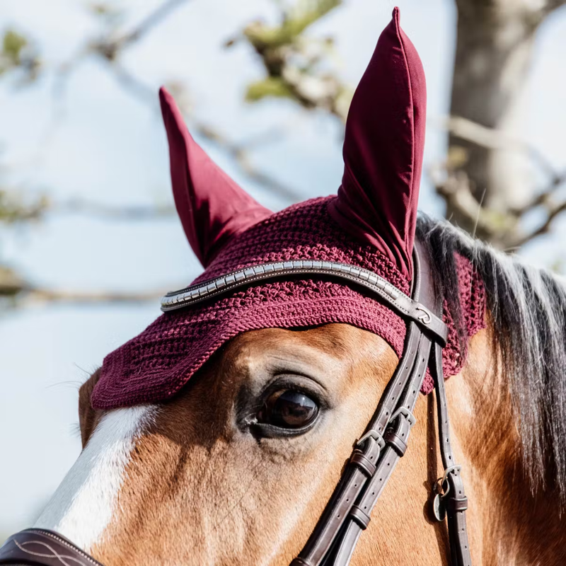 Kentucky Wellington Fly Veil Full - Bordeaux-2