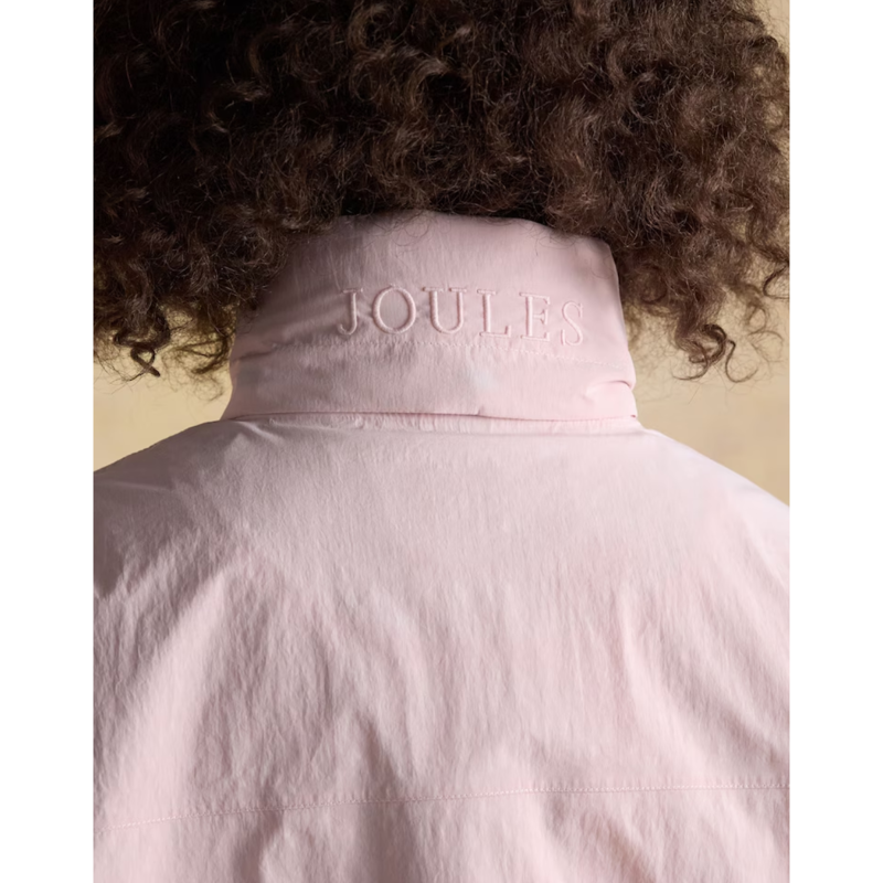 Joules Ladies Hove Waterproof Windbreaker Jacket - Pink-7