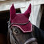 Kentucky Wellington Velvet Fly Veil - Bordeaux