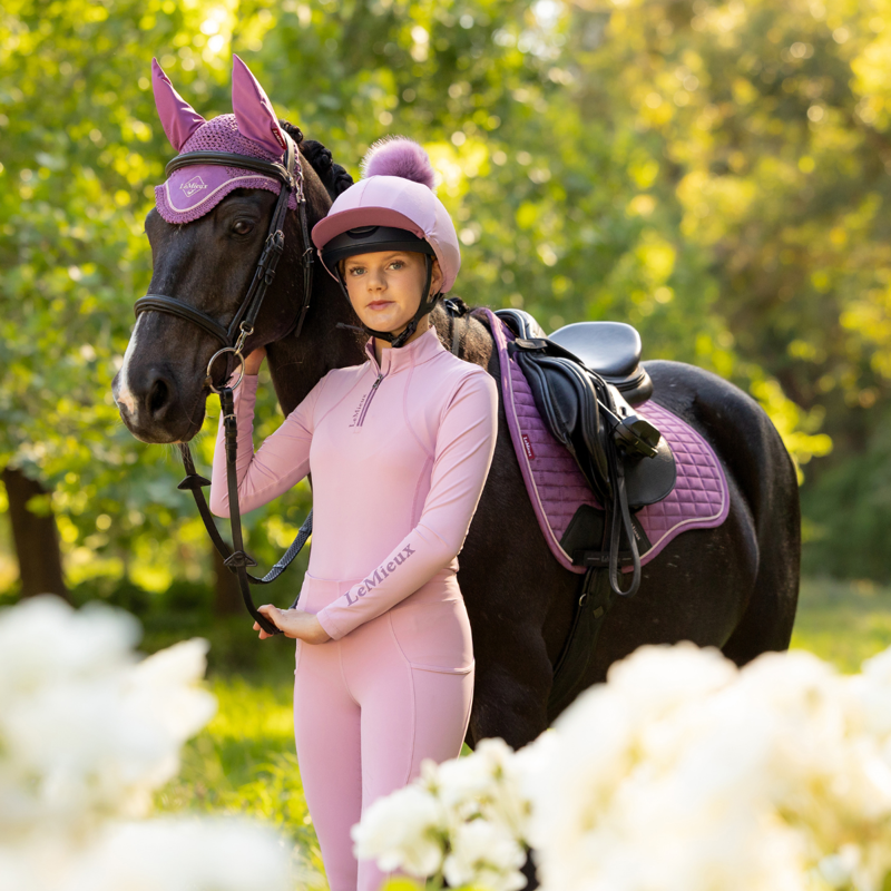 LeMieux Young Rider Classique Base Layer - Fondant-5