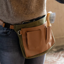 Grooming Deluxe Canvas Plaiting Waist Bag - Khaki