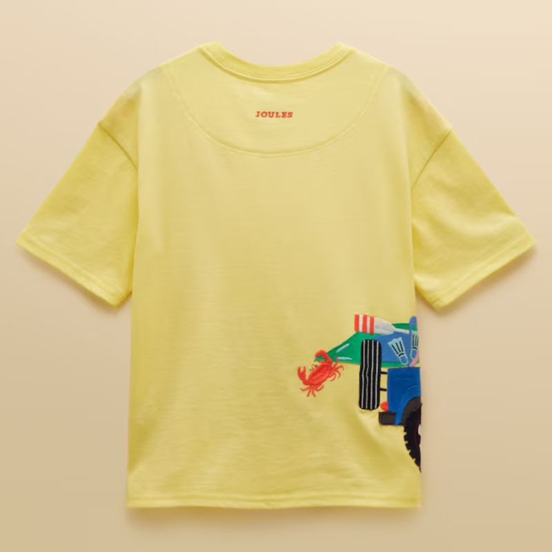 Joules Boys' Archie T-Shirt - Yellow-1
