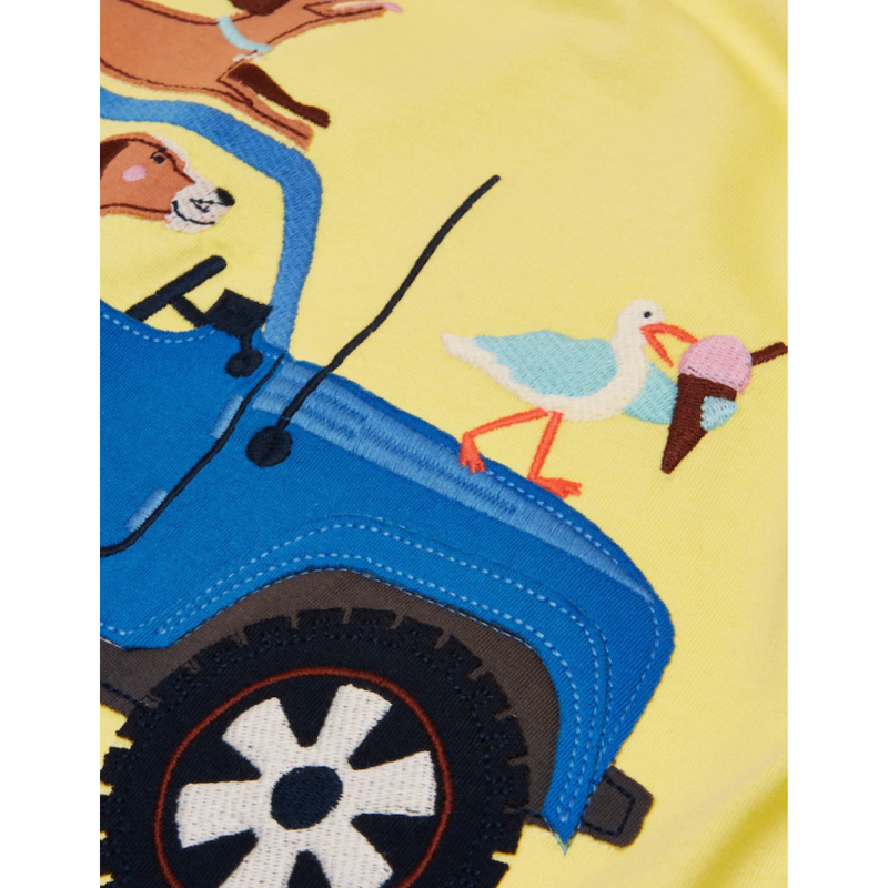 Joules Boys' Archie T-Shirt - Yellow-2