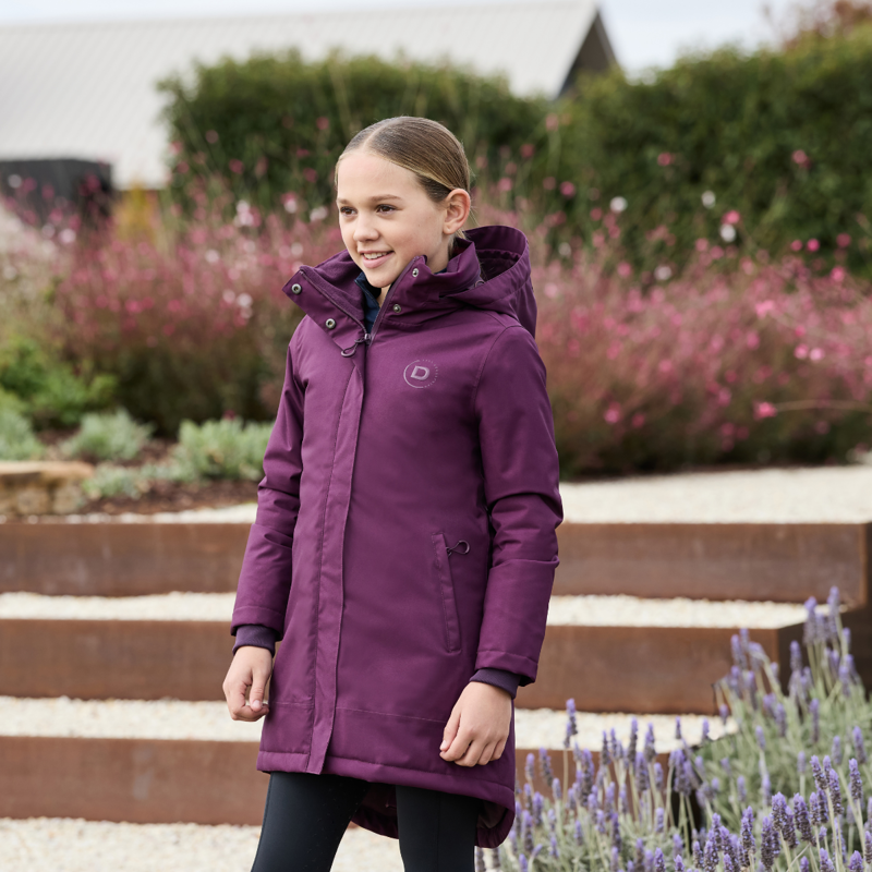 Dublin Kids Everyday Waterproof Jacket - Purple Violet-1