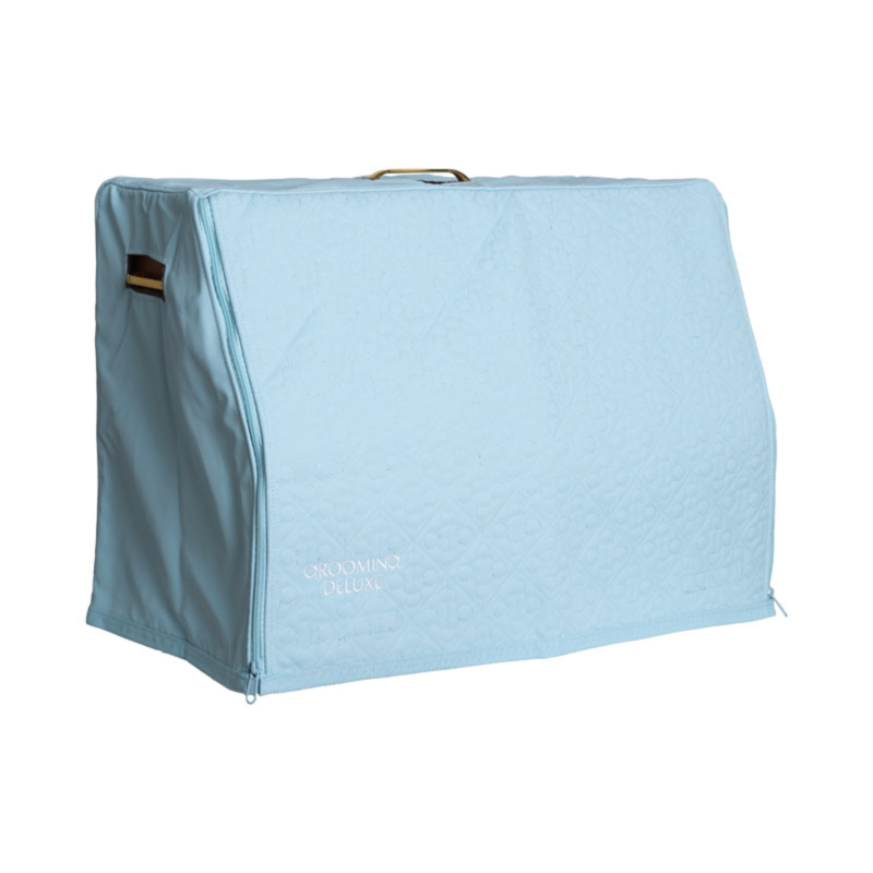 Grooming Deluxe Show Grooming Box Cover - Light Blue-2