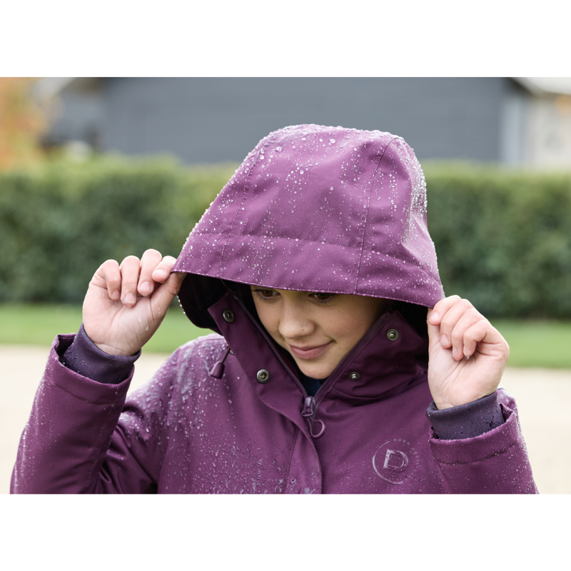 Dublin Kids Everyday Waterproof Jacket - Purple Violet-2