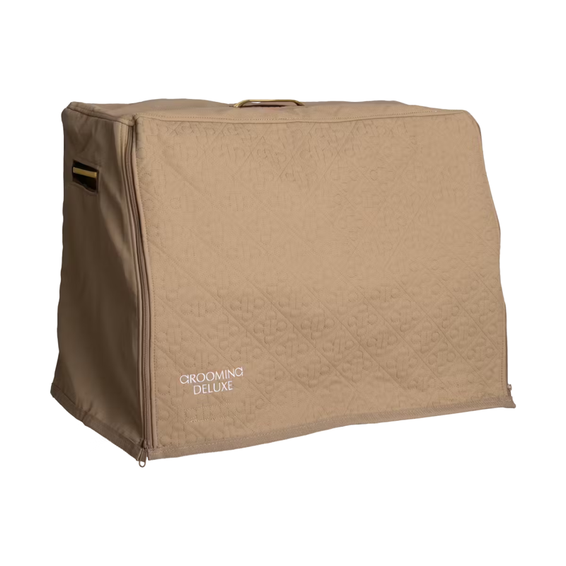 Grooming Deluxe Show Grooming Box Cover - Beige-2
