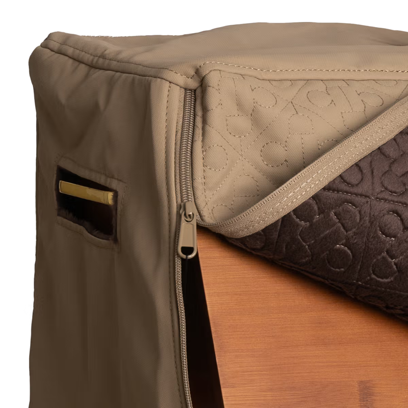 Grooming Deluxe Show Grooming Box Cover - Beige-1