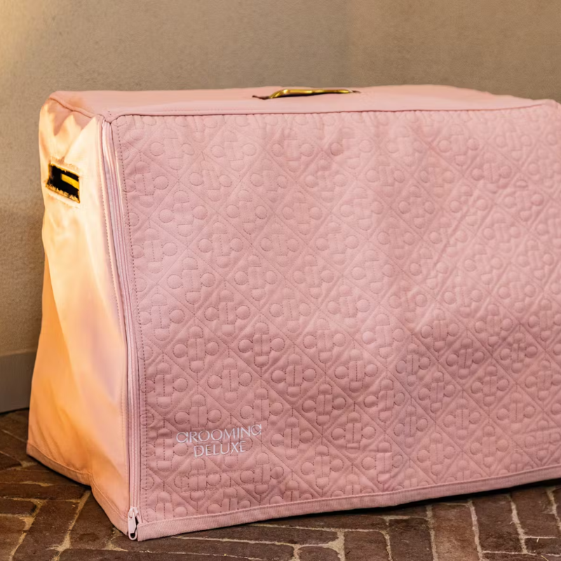 Grooming Deluxe Show Grooming Box Cover - Old Rose-1