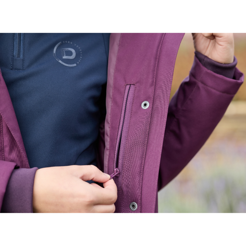 Dublin Kids Everyday Waterproof Jacket - Purple Violet-10