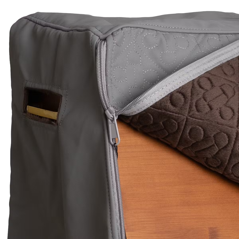 Grooming Deluxe Show Grooming Box Cover - Grey-2