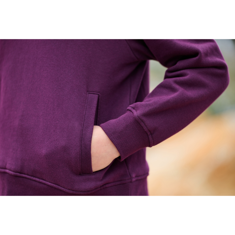 Dublin Kids 1/4 Zip Fleece Pullover - Purple Violet-2