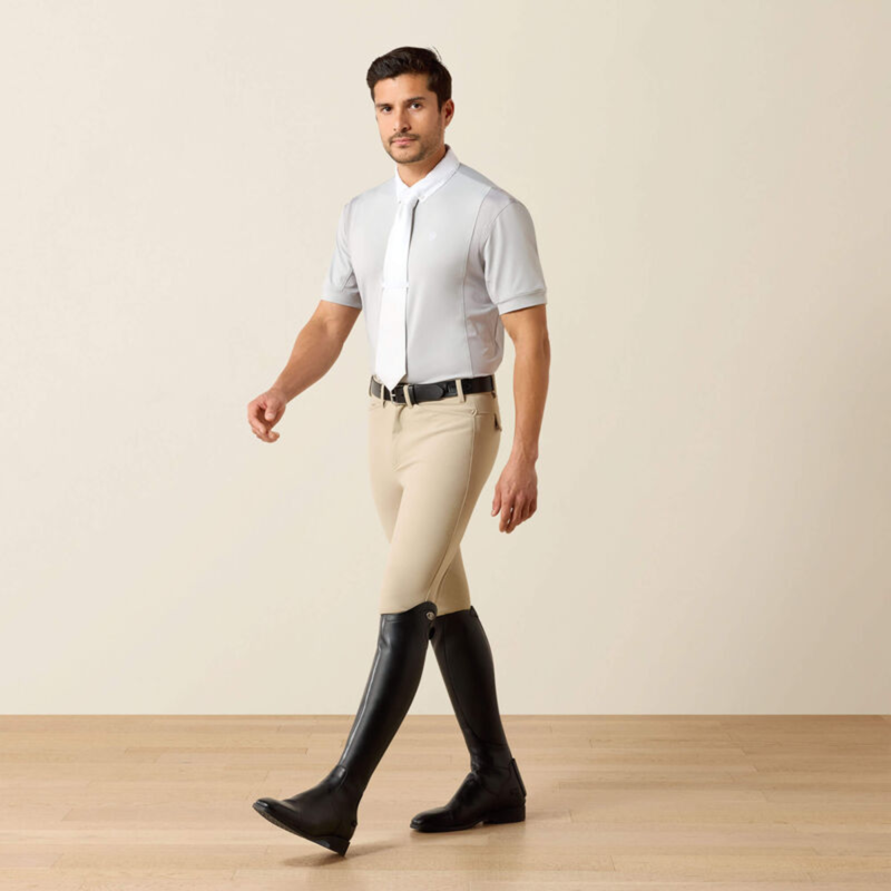 Ariat Men's TEK Show Shirt - Show Grey-4