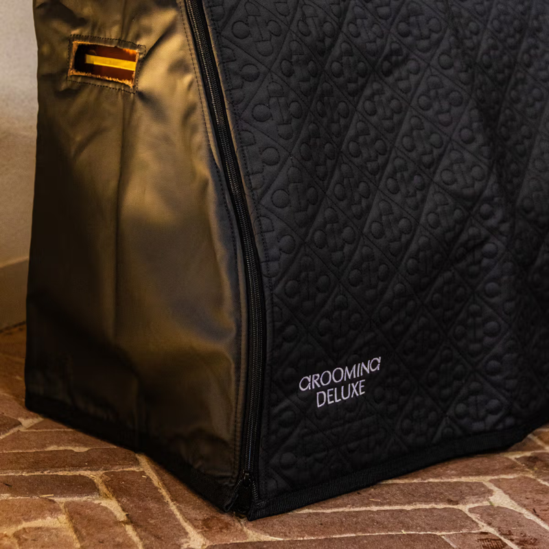 Grooming Deluxe Show Grooming Box Cover - Black-1