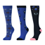 Dublin Kids 3 Pack Socks - Cornflower Peekaboo Pony