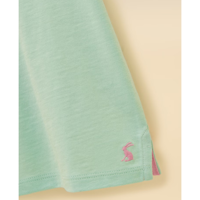 Joules Girls' Fundays Graphic Short Sleeve T-Shirt - Mint Green-4