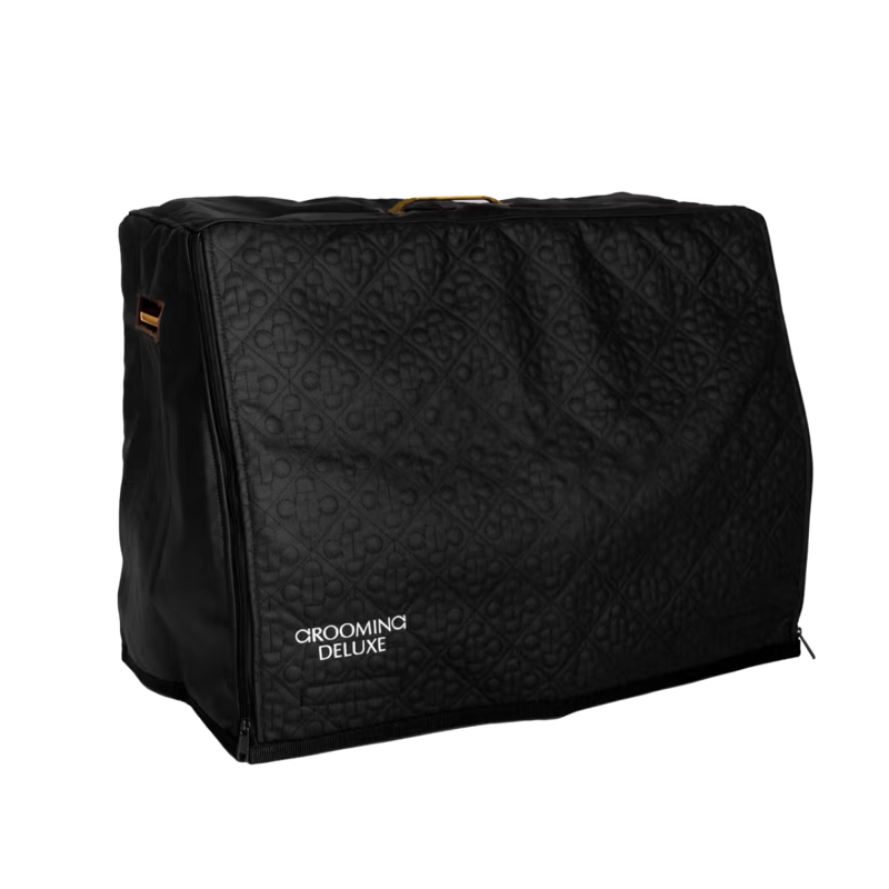 Grooming Deluxe Show Grooming Box Cover - Black-3