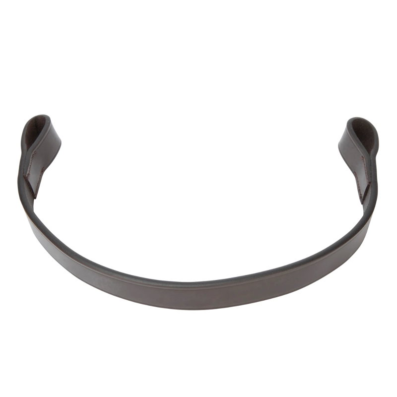Shires Velociti Lusso Flat Browband - Black