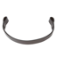 Shires Velociti Lusso Flat Browband - Black