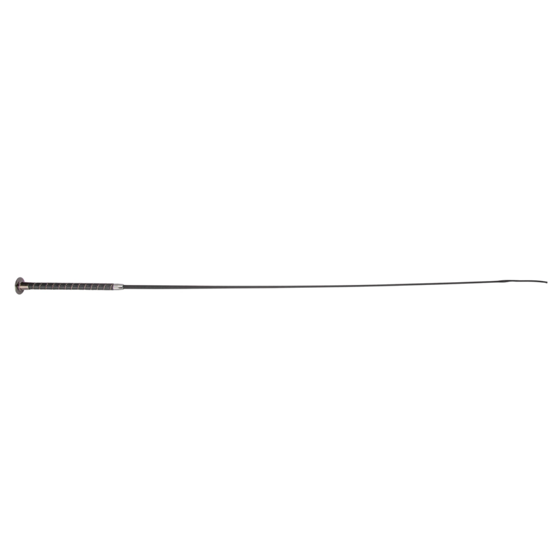 Shires Deluxe Diamante Schooling Whip - Black