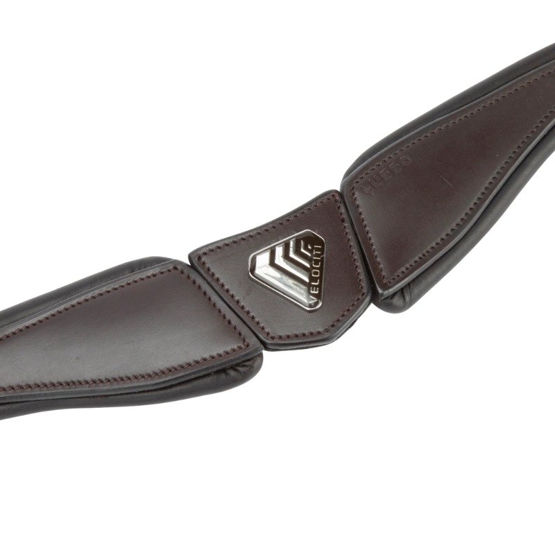 Shires Velociti Lusso Universal Headpiece - Black-1