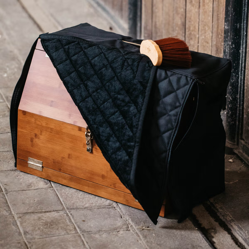 Grooming Deluxe Show Grooming Box Cover - Black-2
