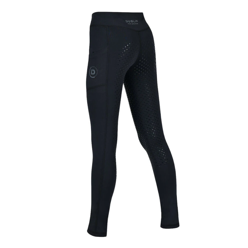 Dublin Kids Everyday Riding Tights - Black-1
