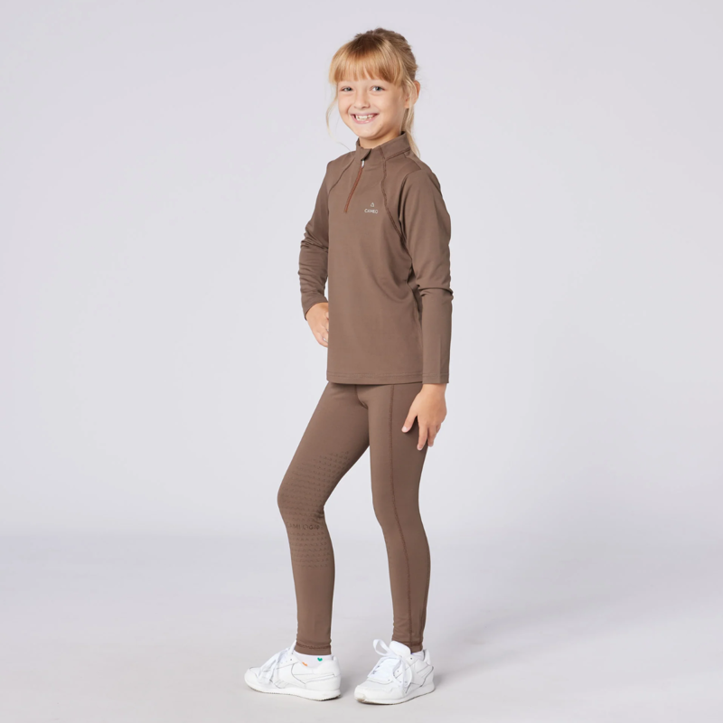 Cameo Junior Core Tights - Mocha-2